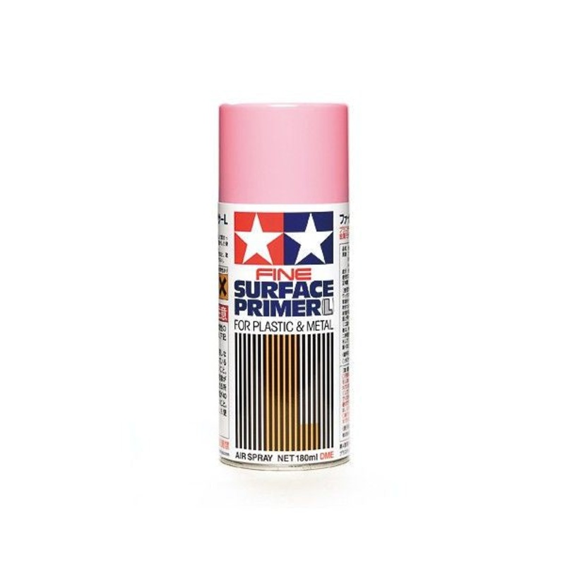Tamiya - Surface Primer Fine L (Pink)