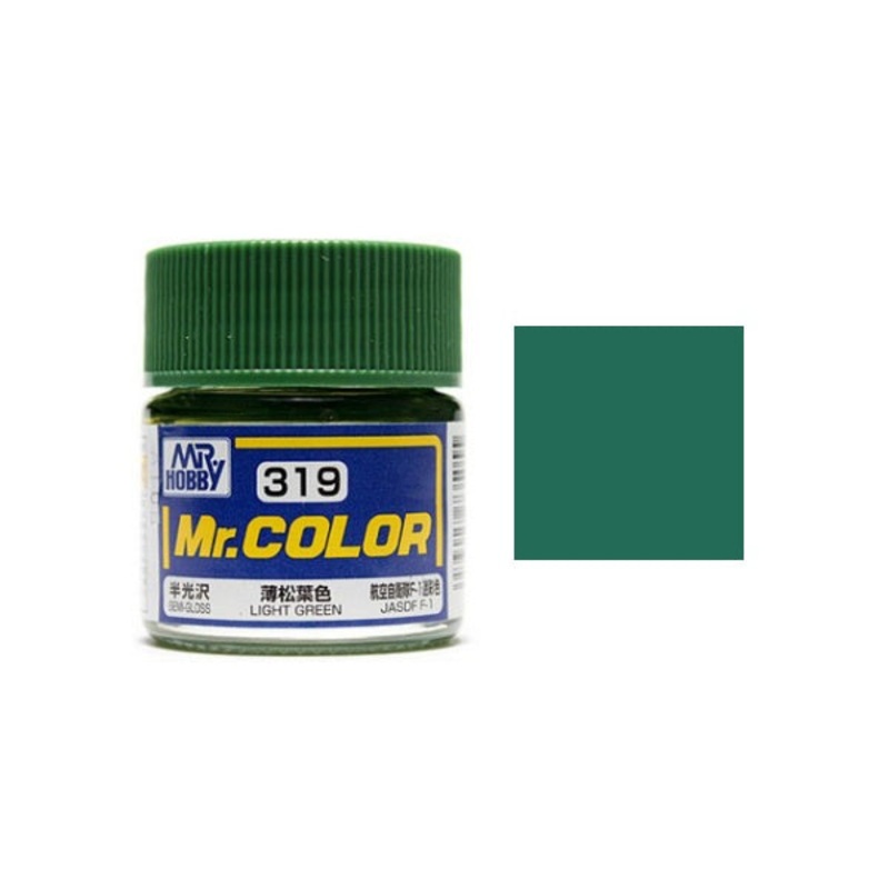 Mr.Color - C319 Light Green (Semi-Gloss) (10ml)