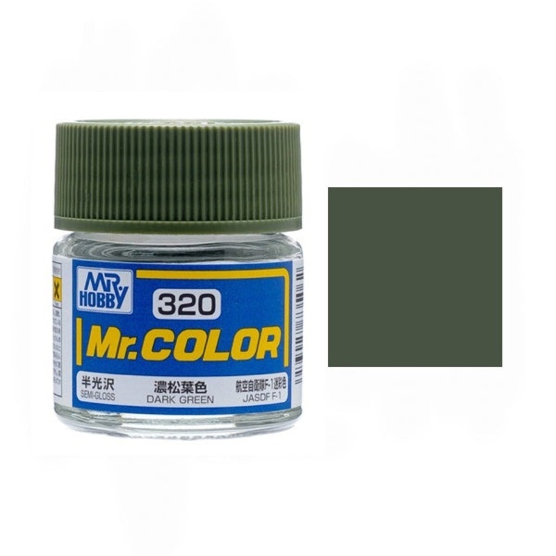 Mr.Color - C320 Dark Green (Semi-Gloss) (10ml)