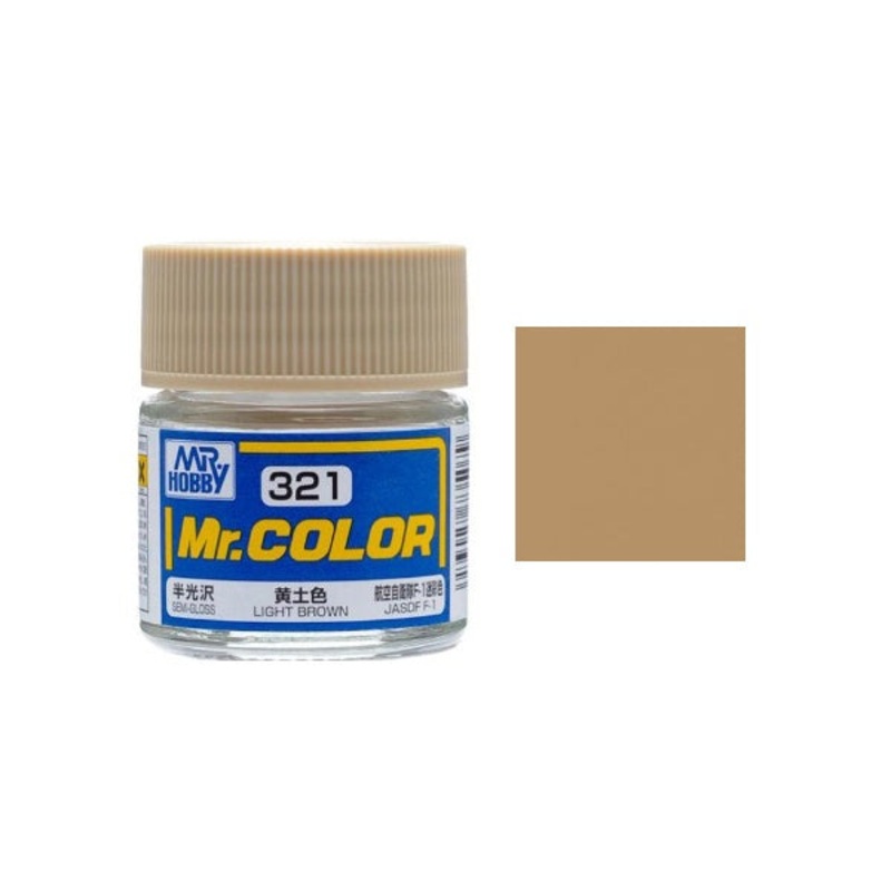 Mr.Color - C321 Light Brown (Semi-Gloss) (10ml)