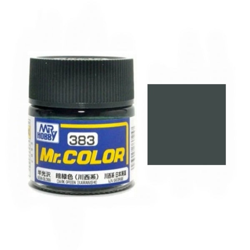 Mr.Color - C383 Dark Green (KAWANISHI) (Semi-Gloss) (10ml)