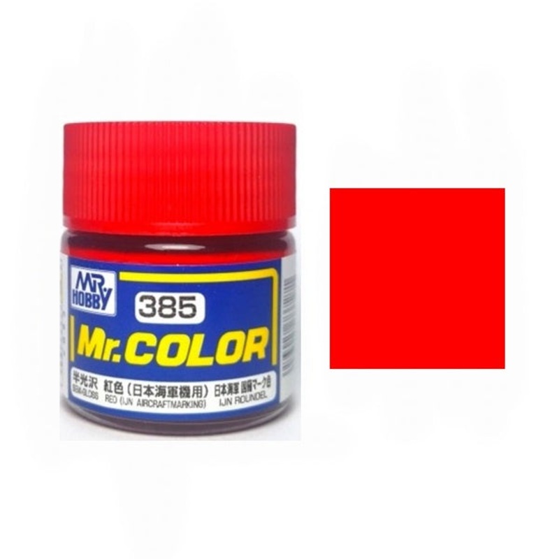 Mr.Color - C385 Insignia Red IJN Aircraft (Semi-Gloss) (10ml)