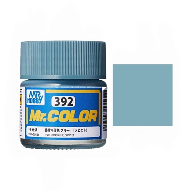 Mr.Color - C392 Interior Blue / Soviet (Semi-Gloss) (10ml)