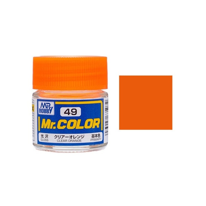 Mr.Color - C49 Clear Orange (Gloss) (10ml)