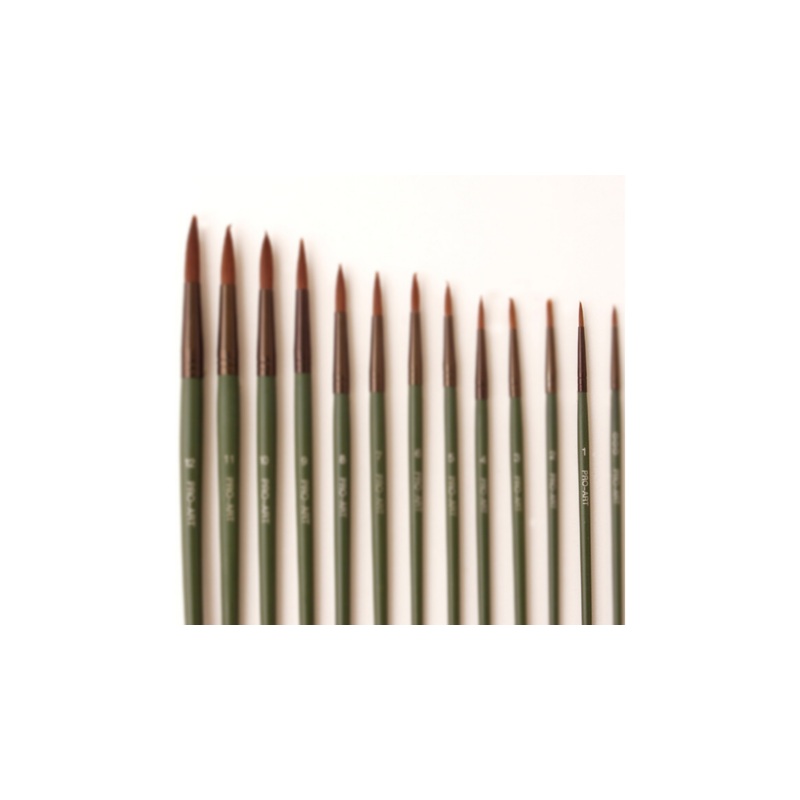 PRO-ART - #1 Round 426BR Nylon Brush Green