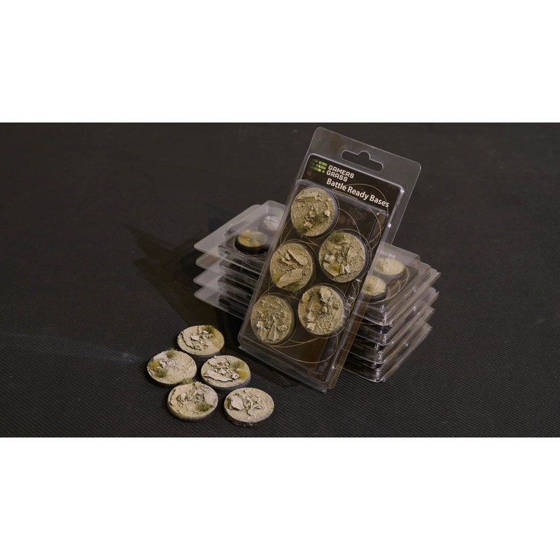 Gamers Grass - Arid Steppe Bases Round 40mm (x5)