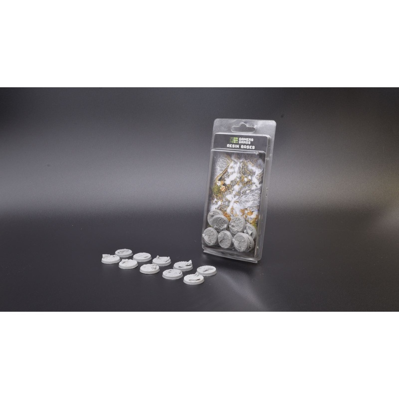 Gamers Grass - Rocky Fields Resin Bases Round 25mm (x10)