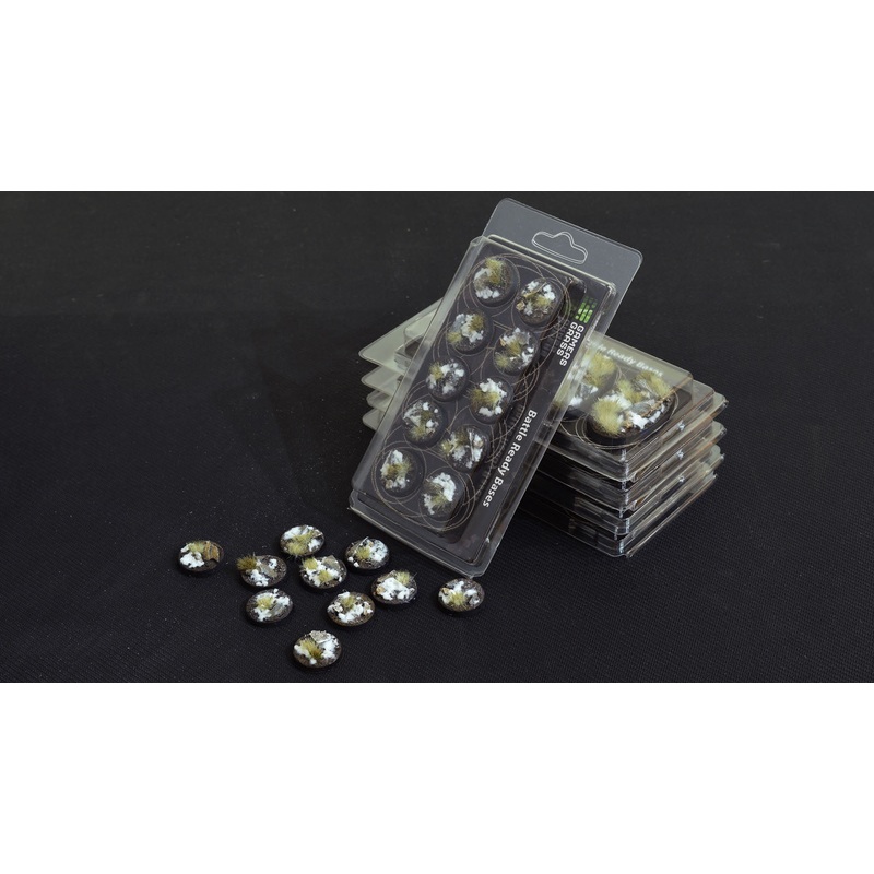Gamers Grass - Winter Bases Round 25mm (x10)