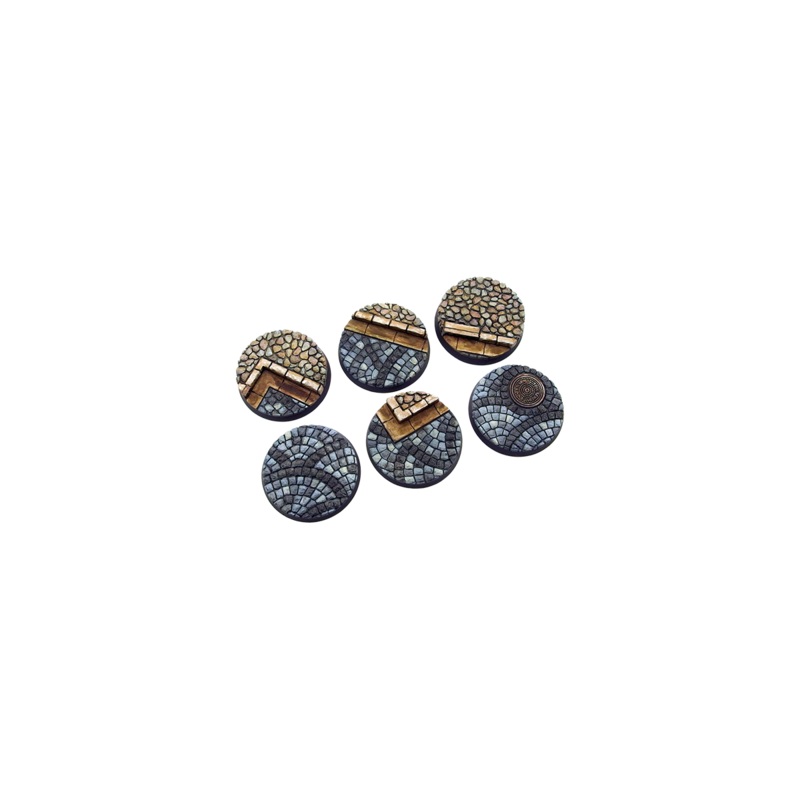 Micro Art Studio - Cobblestone Bases - Round 40mm (2pc) B00322