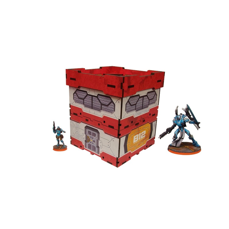 Micro Art Studio - District 5 Guardhouse PREPAINTED (H00099 Red)