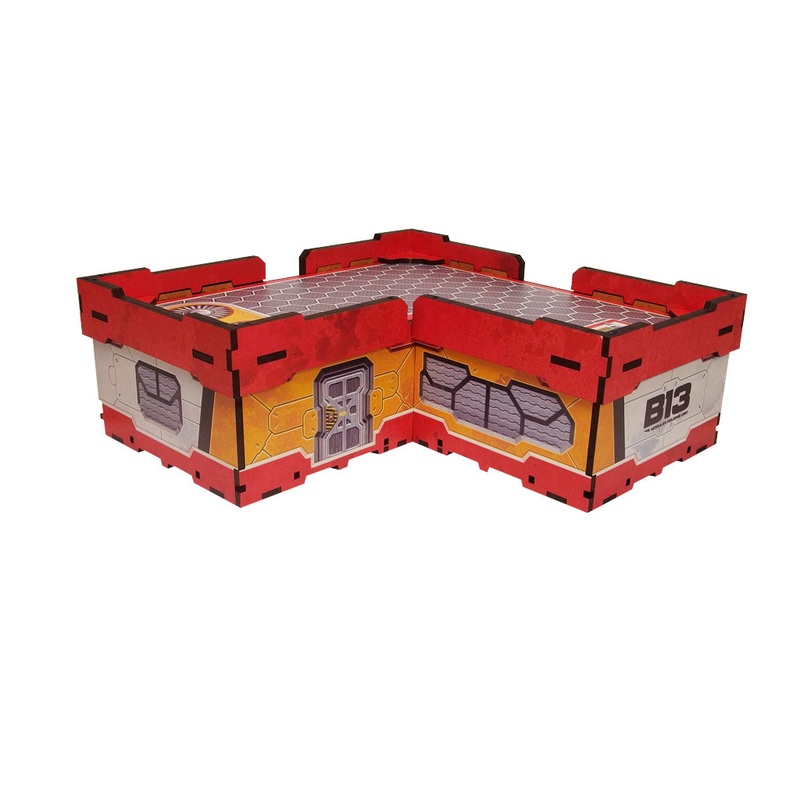 Micro Art Studio - District 5 L-Apartment PREPAINTED (H00098 Red)