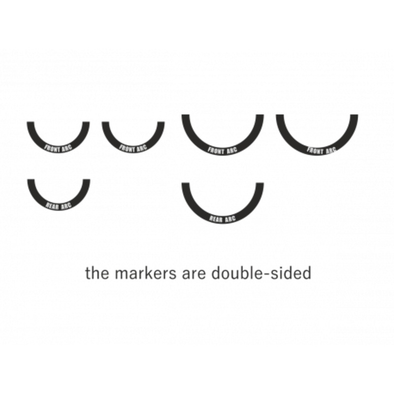 Micro Art Studio - Infinity Arc Markers 40/55mm (4pc) P00179