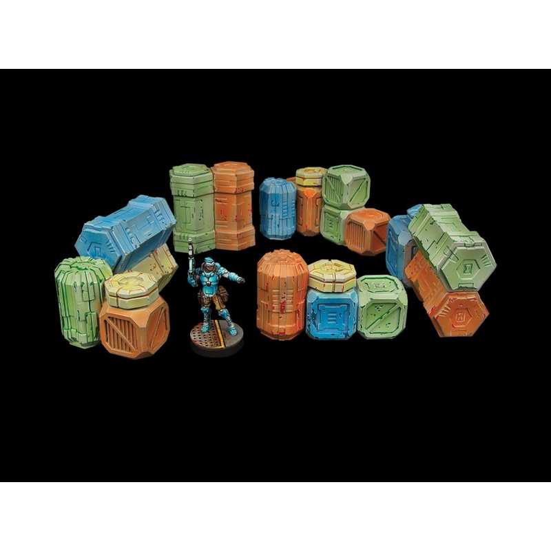 Micro Art Studio - Infinity Cargo Crates (5pc) T00086