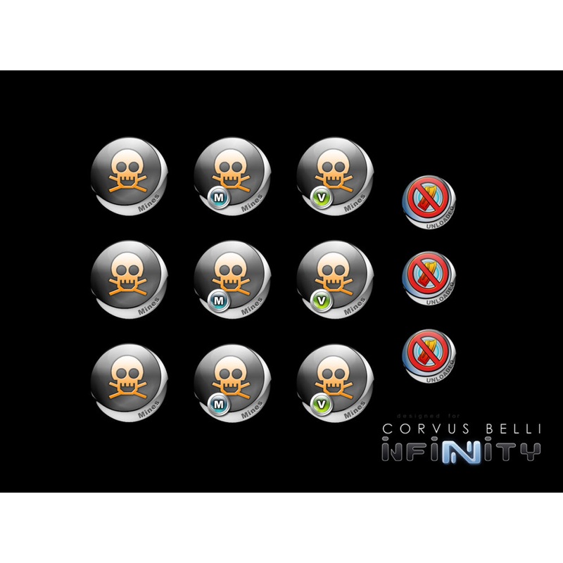 Micro Art Studio - Infinity Tokens Deployables #2 (12pc) P00043