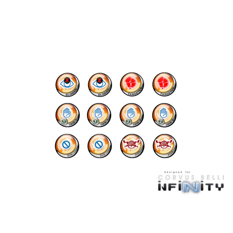 Micro Art Studio - Infinity Tokens Effects 01 (12pc) P00107