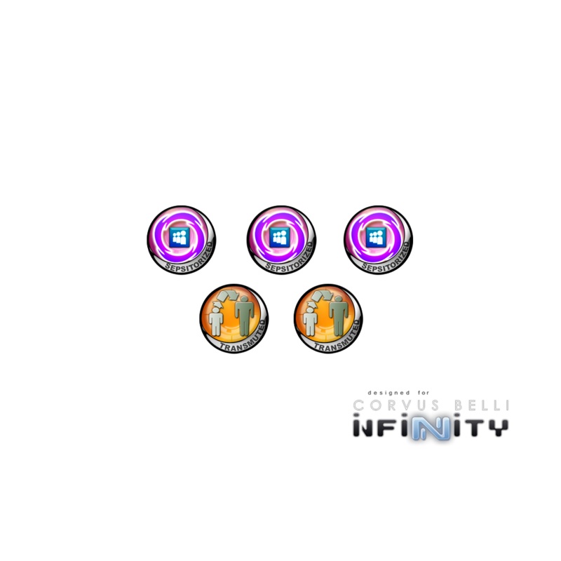 Micro Art Studio - Infinity Tokens Special 03 (5pc) P00110
