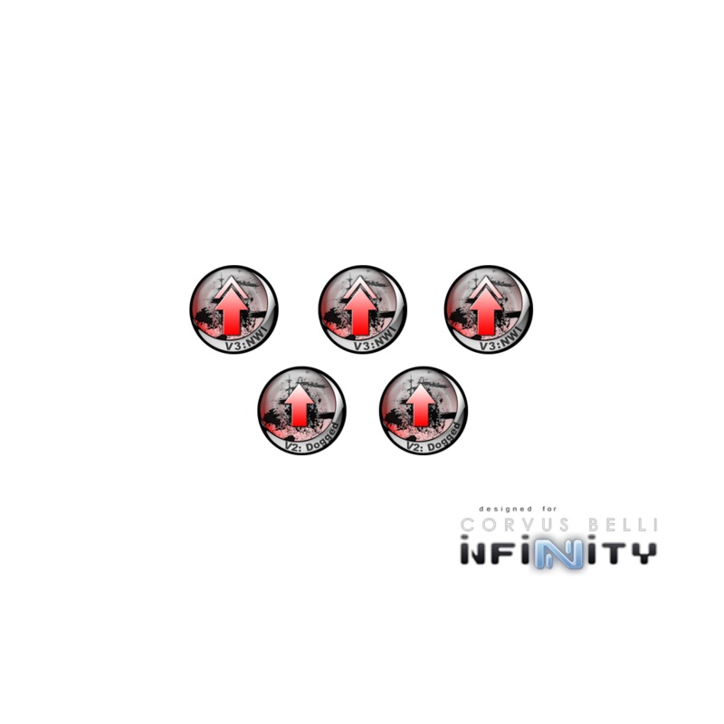 Micro Art Studio - Infinity Tokens Special 04 (5pc) P00111
