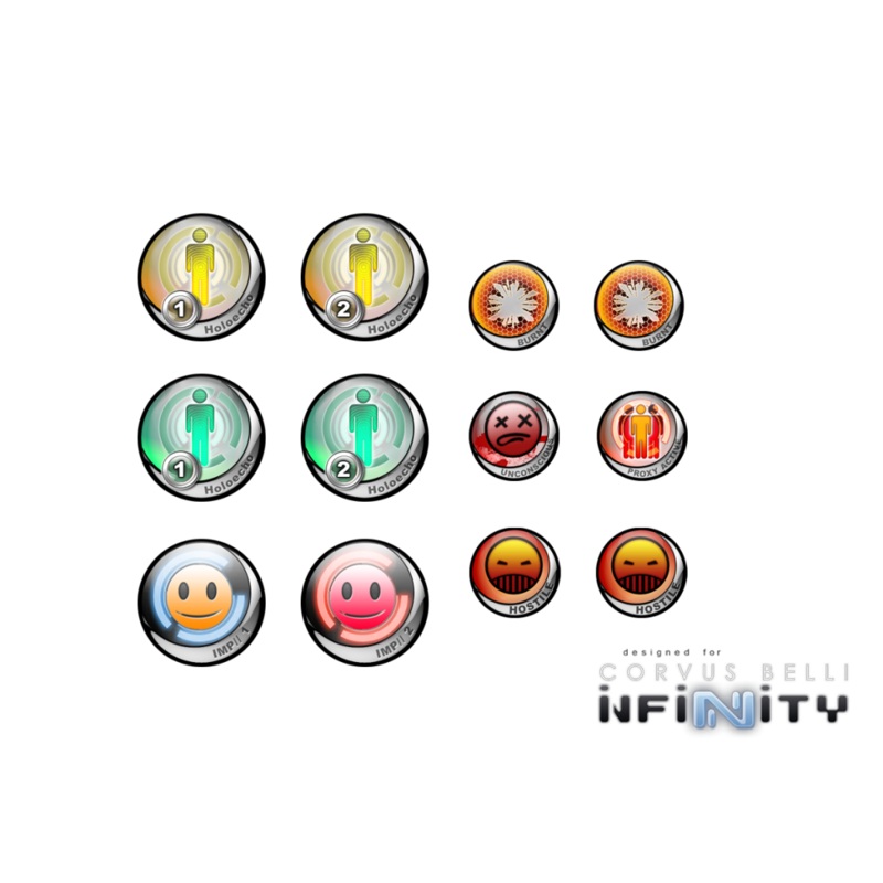 Micro Art Studio - Infinity Tokens Special #1 (12pc) P00049