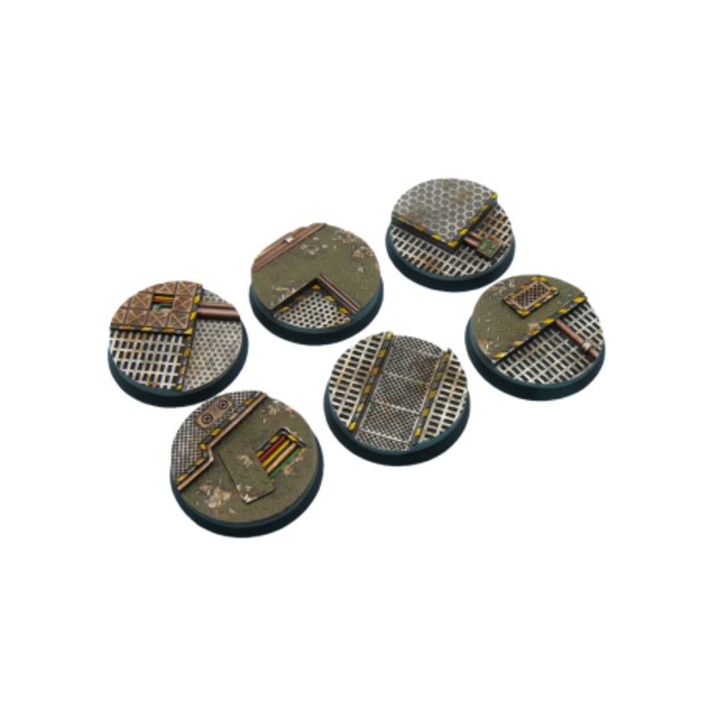 Micro Art Studio - Tech Bases - Round 40mm (2pc) B00922