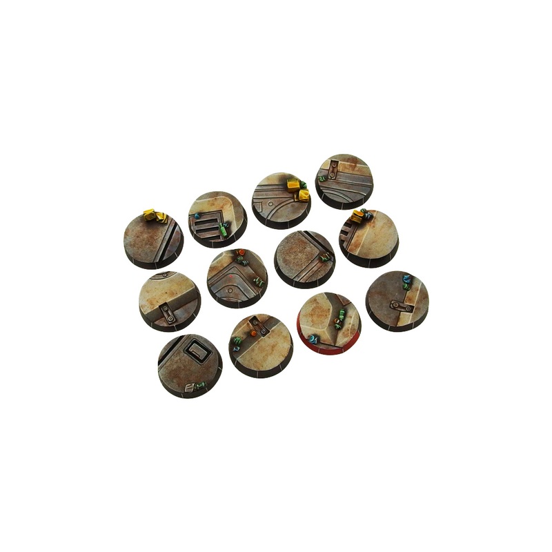 Micro Art Studio - Terminus Arc Bases - Round 25mm (5pc) B05071
