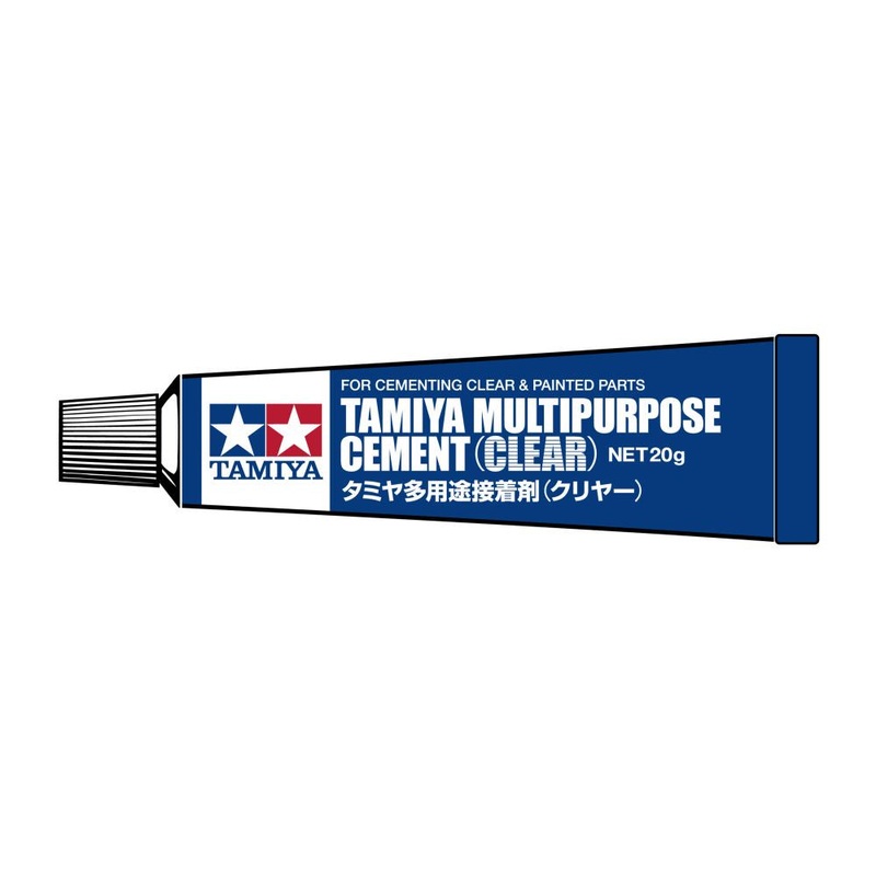Tamiya - Multipurpose Cement Clear 20g