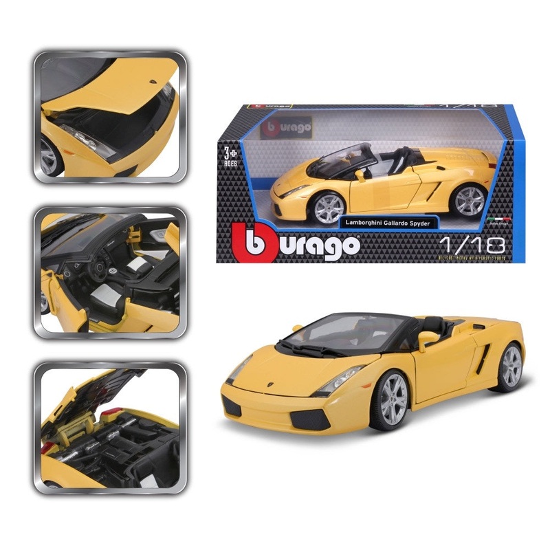Burago - 1/18 Lamborghini Gallardo Spyder