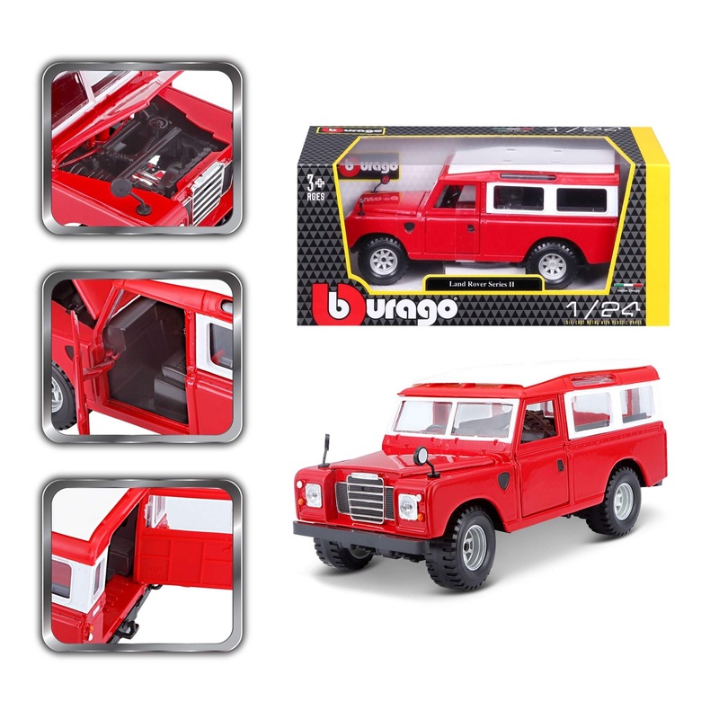 Burago - 1/24 Land Rover Series II