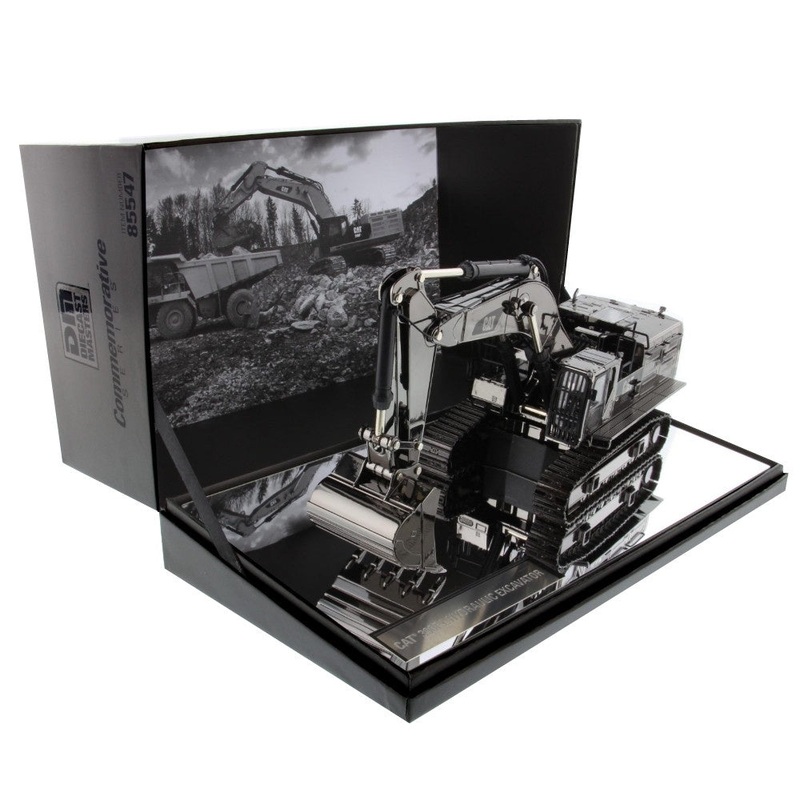 CAT/DM - 1/50 390F L Hydraulic Excavator - Gunmetal