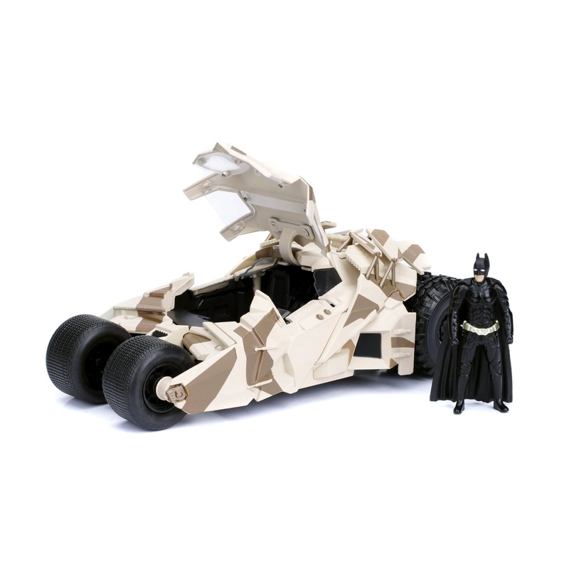 Jada - 1/24 Batmobile - The Dark Knight 2008 w/ Figure (Hollywood Rides)