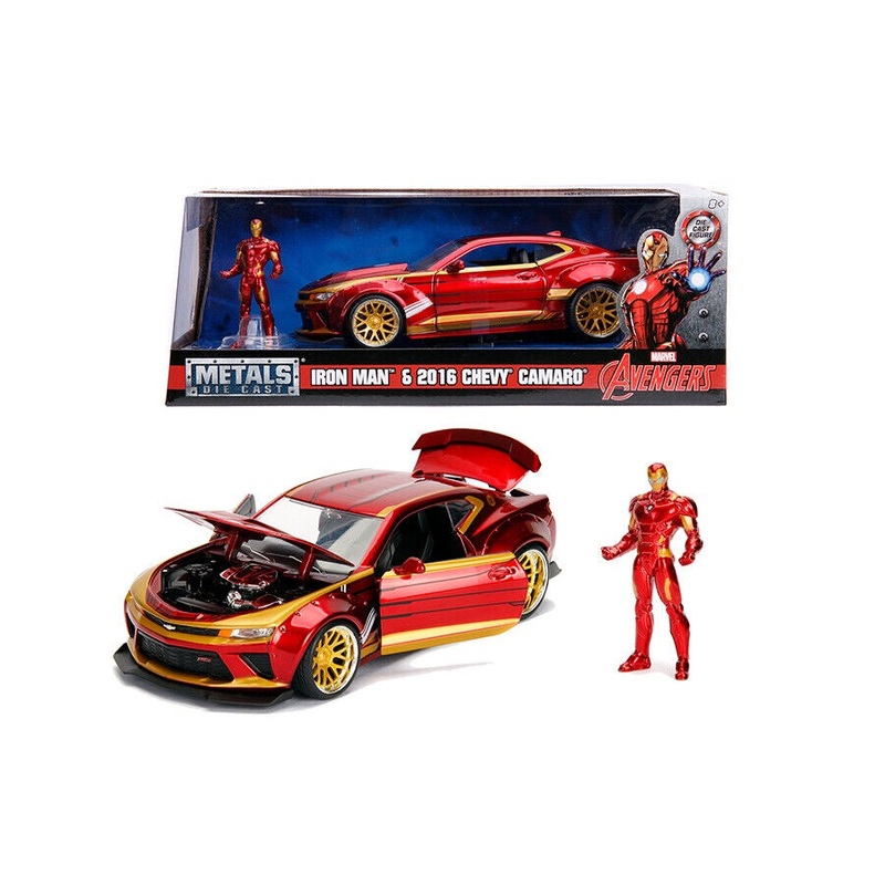 Jada - 1/24 Ironman & Chevrolet Camaro SS 2016 (Marvel)