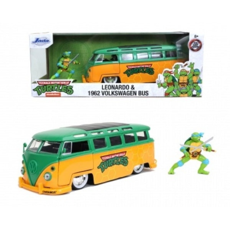 Jada - 1/24 Leonardo & VW Bus 1962 (Hollywood Rides)