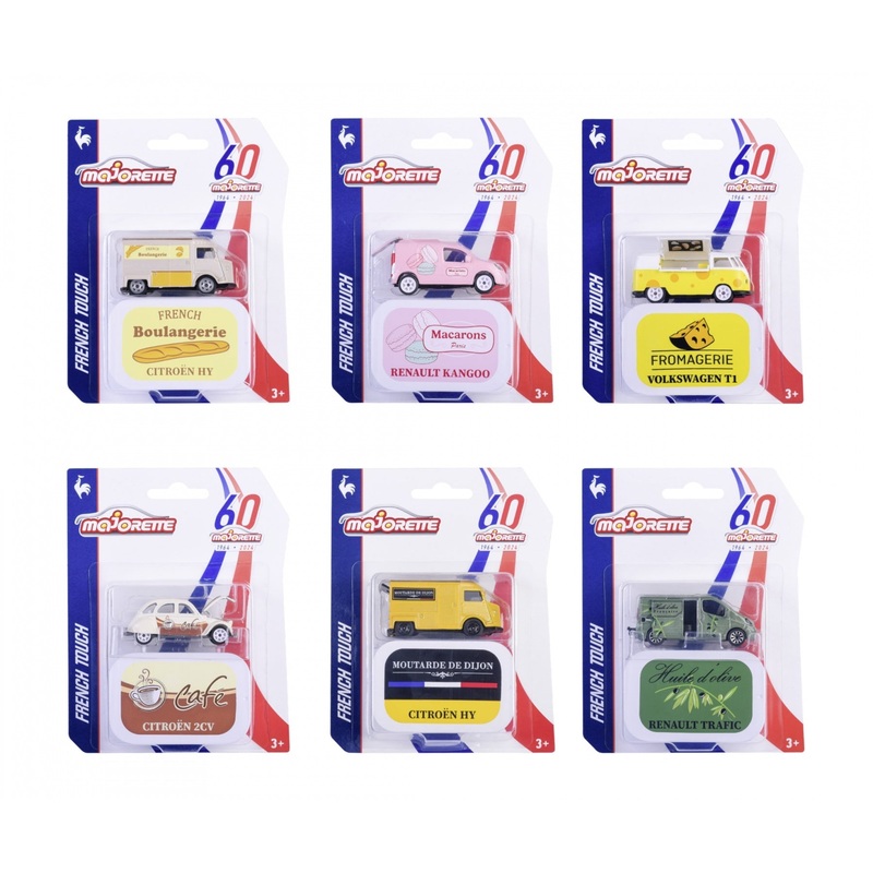Majorette - French Touch Deluxe Cars (Assortment) (Sold Individually)