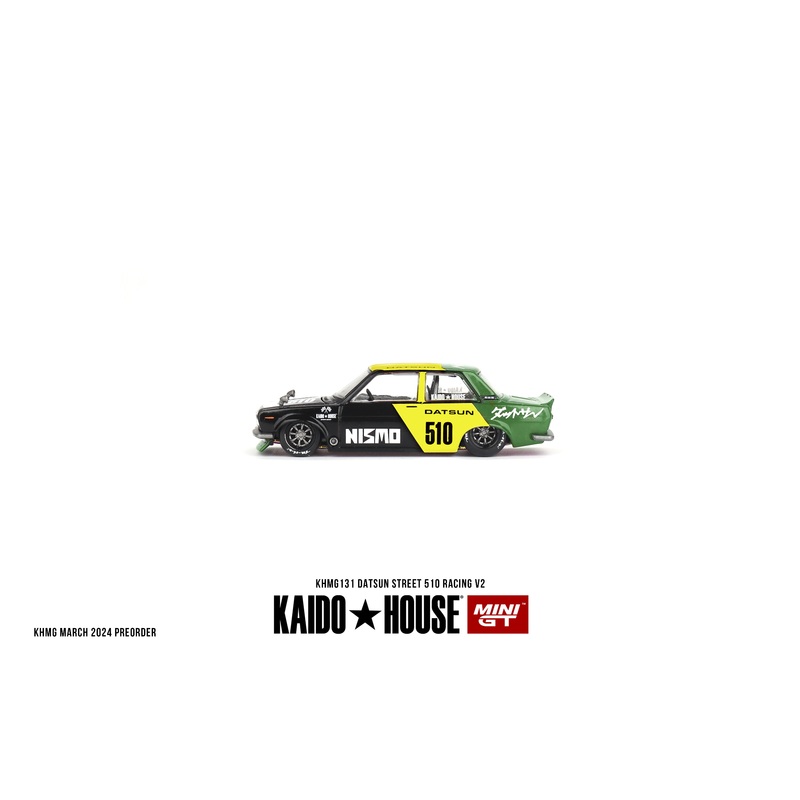 Mini GT - 1/64 Datsun Street 510 Racing V2 (Kaido House)
