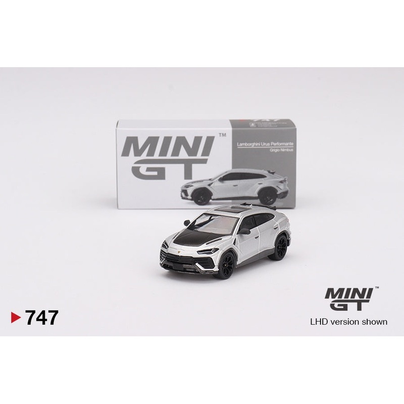 Mini GT - 1/64 Lamborghini Urus Performante (Grigio Nimbus)