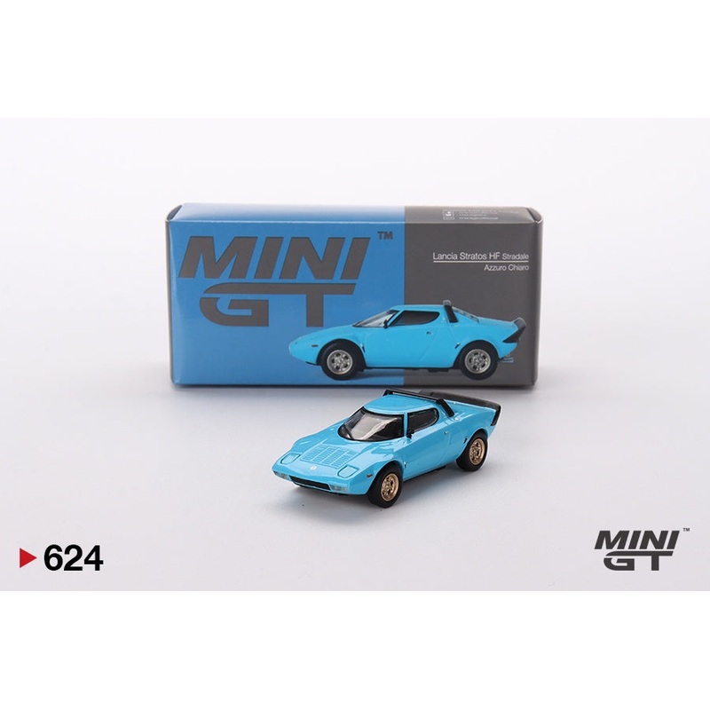 Mini GT - 1/64 Lancia Stratos HF Stradale (Azzuro Chiaro)