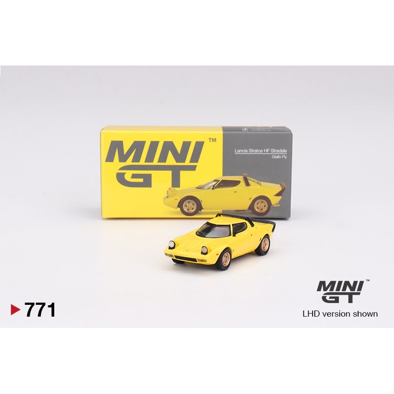 Mini GT - 1/64 Lancia Stratos HF Stradale (Giallo Fly)