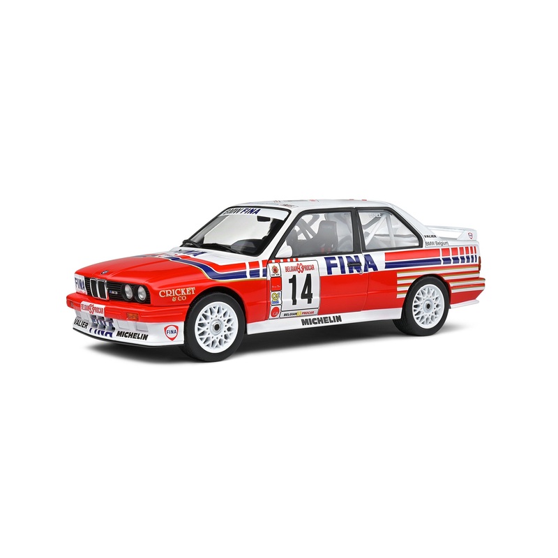 Solido -1/18 BMW E30 M3 Belgium Procar 1993