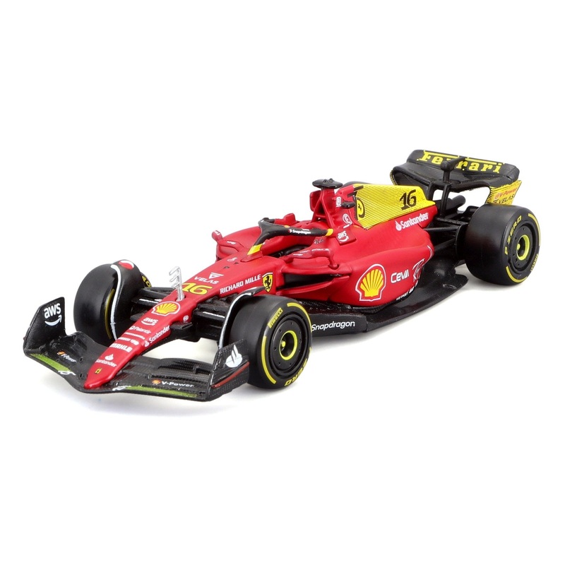 Burago - 1/43 Ferrari F1-75 2022 Anniversary Edition (Asst)