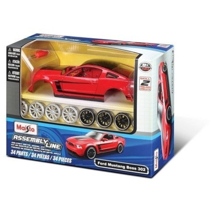 Maisto - 1/24 Ford Mustang Boss 302 2012 (Kit)