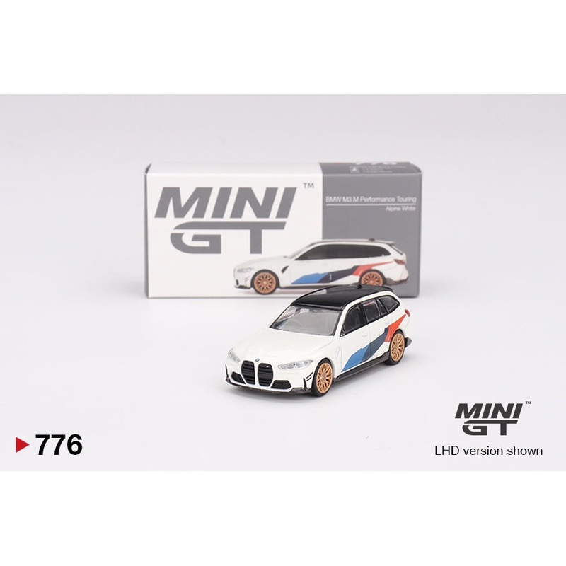 Mini GT - 1/64 BMW M3 M Performance Touring - Alpine White