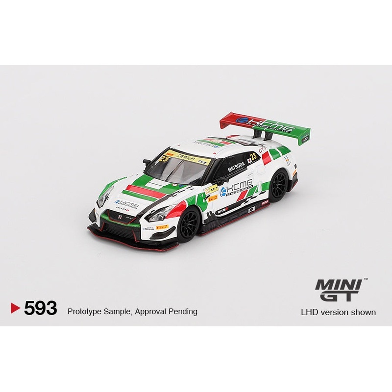 Mini GT - 1/64 Nissan GT-R NISMO GT3 #23 KCMG 2018 GT World Cup