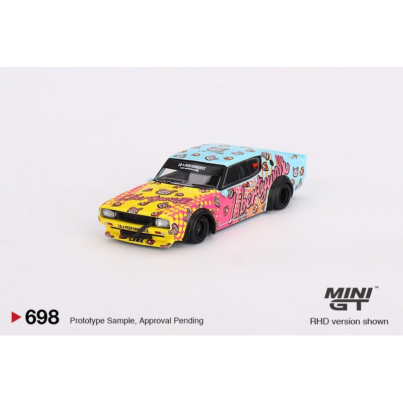 Mini GT - 1/64 Nissan Skyline Kenmeri Liberty Walk LBWK KUMA