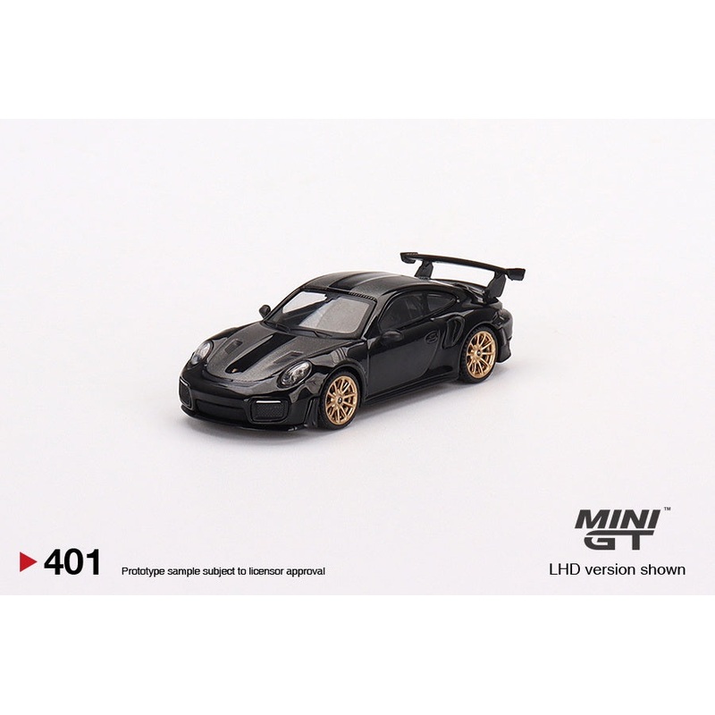 Mini GT - 1/64 Porsche 911 (991) GT2 RS Weissach Package (Black)
