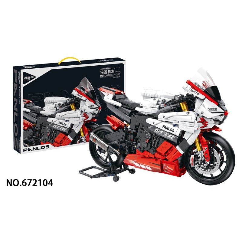 Panlos - 1/5 BMW R1 w/ Lights (2333pcs) 672104