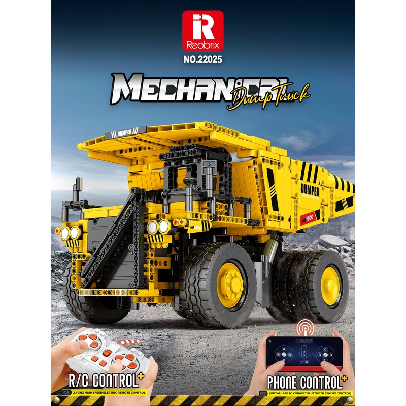 Reobrix - R/C Mining Truck (1622pcs) 22025