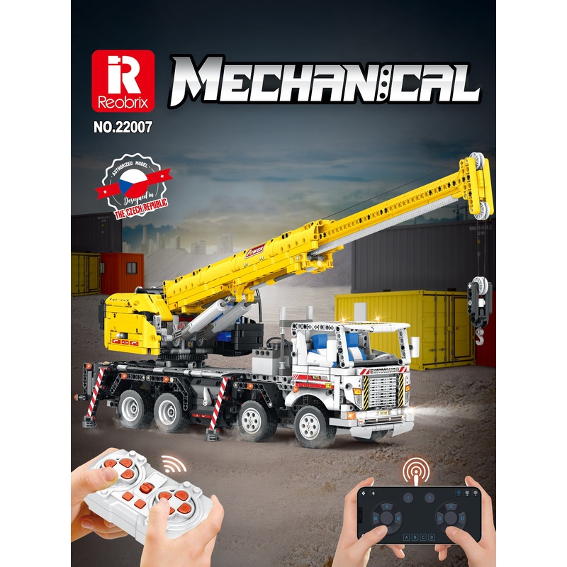 Reobrix - R/C Mobile Crane (complete) (2206pcs) 22007