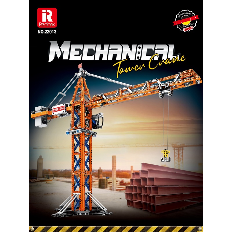 Reobrix - R/C Tower Crane (1288pcs) 22013