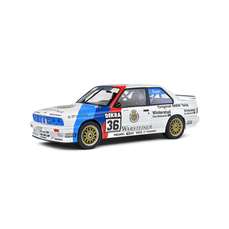 Solido -1/18 BMW E30 M3 White Dtm 1989