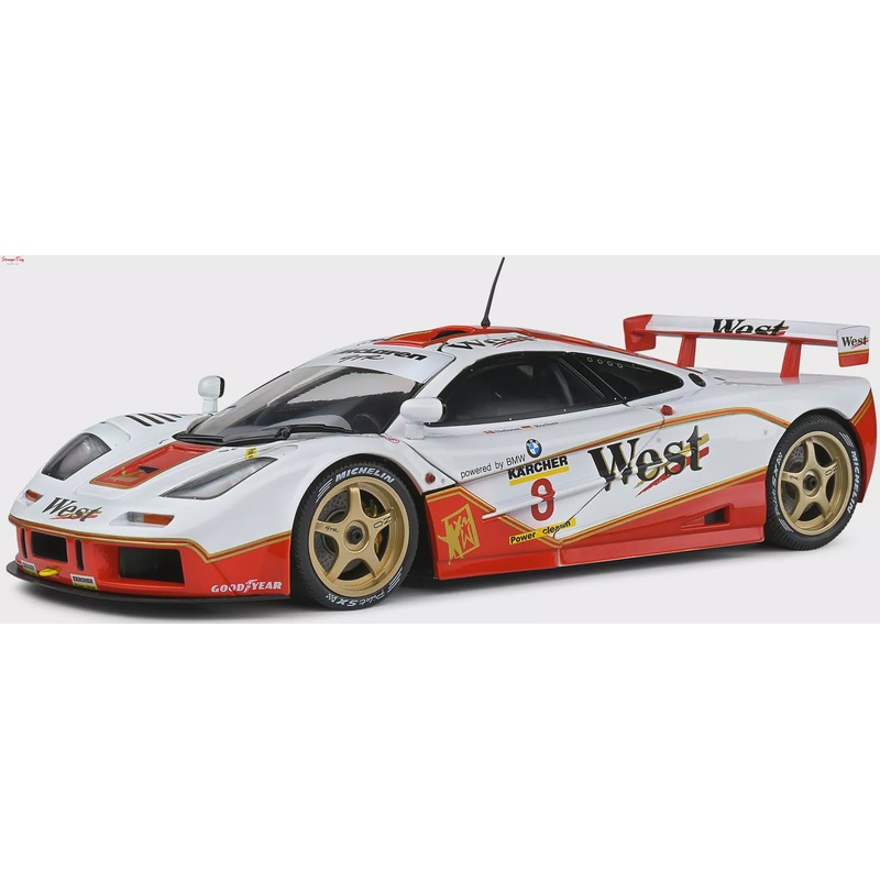 Solido - 1/18 Mclaren F1 Short Tail  White 1995