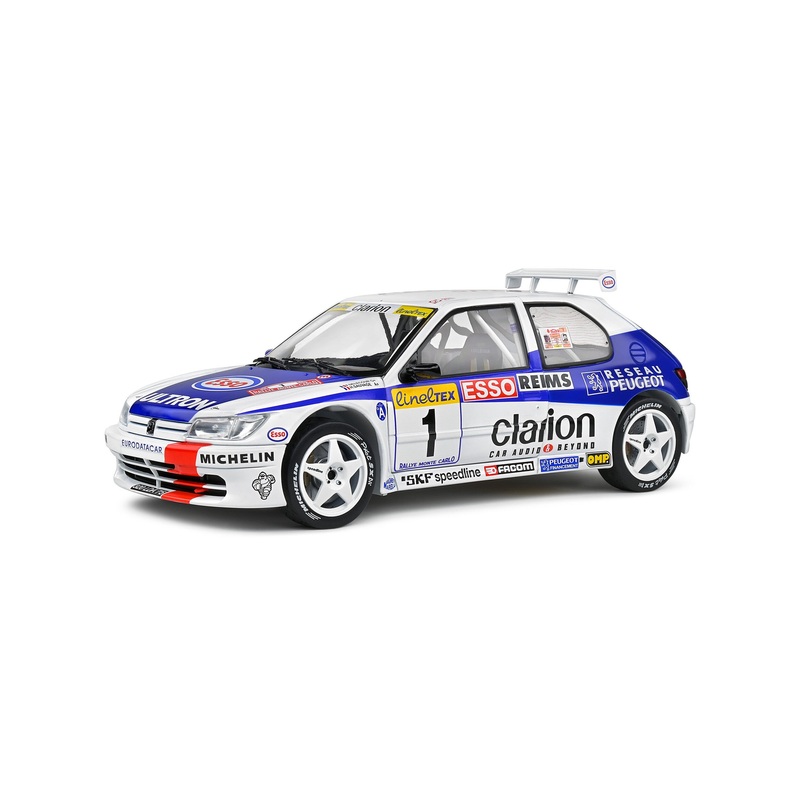 Solido - 1/18 Peugeot 306 Maxi White Monte Carlo